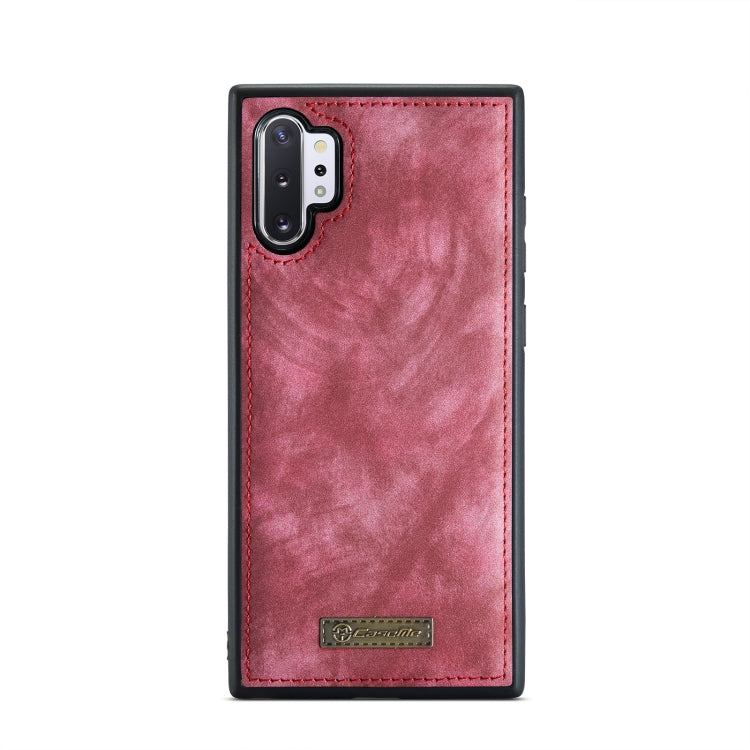 CFor Samsung Galaxy Note10+ CaseMe-008 Detachable Multifunctional Flip Leather Phone Case(Red) - Galaxy Phone Cases by CaseMe | Online Shopping UK | buy2fix