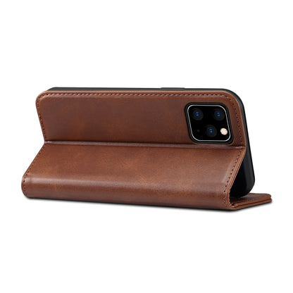 Suteni Calf Texture Horizontal Flip Leather Case with Holder & Card Slots & Wallet for iPhone 11 Pro(Brown) - iPhone 11 Pro Cases by Suteni | Online Shopping UK | buy2fix