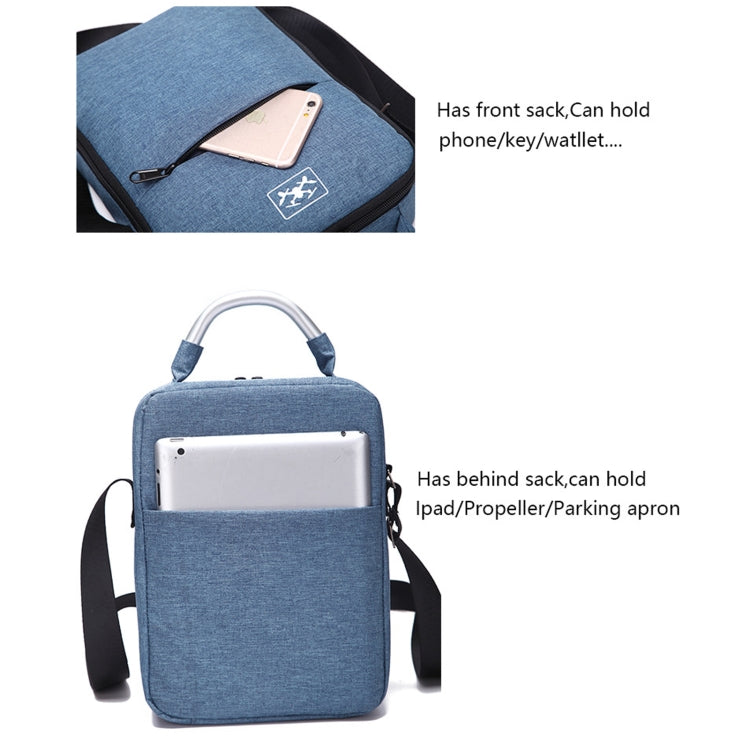 Portable Waterproof Drone Shoulder Storage Bag for DJI Mavic Mini 2(Blue) - DJI & GoPro Accessories by buy2fix | Online Shopping UK | buy2fix