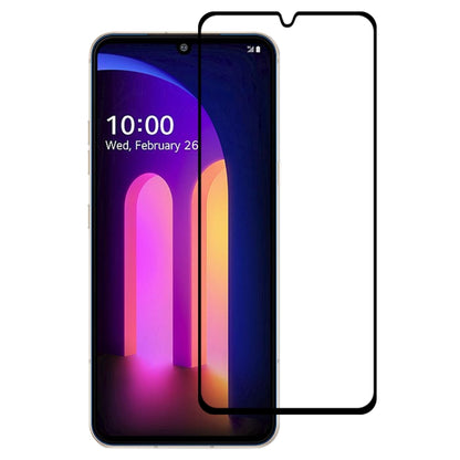 For LG V60 ThinQ 5G Full Glue Full Screen Tempered Glass Film - LG Tempered Glass by buy2fix | Online Shopping UK | buy2fix