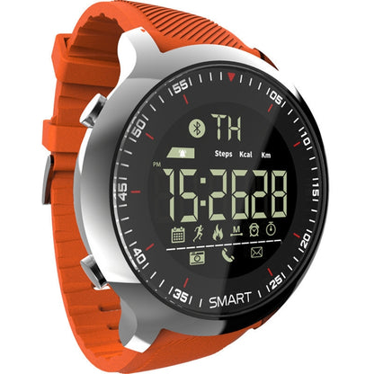 Lokmat MK18 1.1 inch Circle Screen IP68 Waterproof Smart Watch, Support Information Reminder / Remote Camera / Walking Motion Monitor(Orange) - Smart Wear by Lokmat | Online Shopping UK | buy2fix