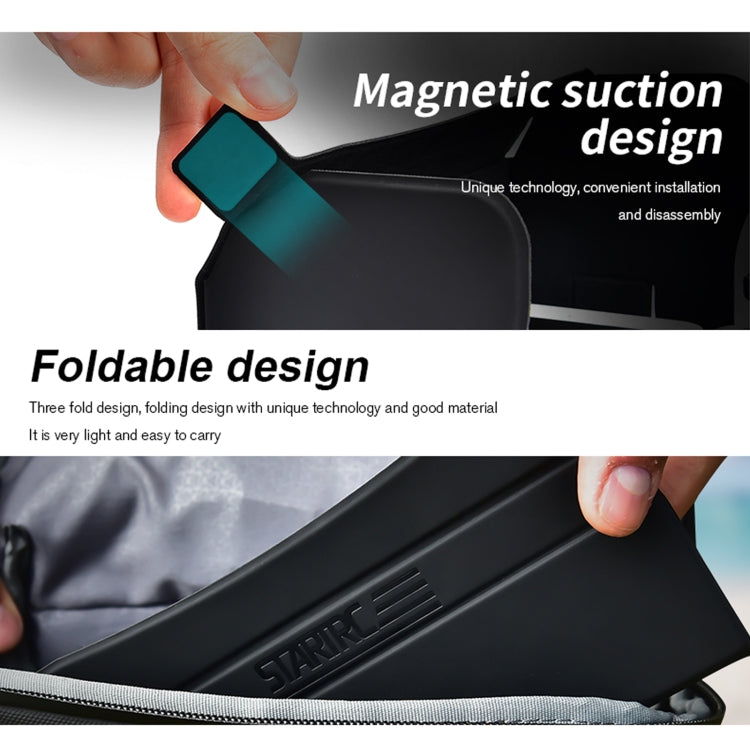 STARTRC 1108860 Foldable Controller Magnetic Sunshade with Smartphone Bracket Set for DJI Mavic Mini / Air / Air 2 / Air 2S / Mini 2(Black) - DJI & GoPro Accessories by STARTRC | Online Shopping UK | buy2fix