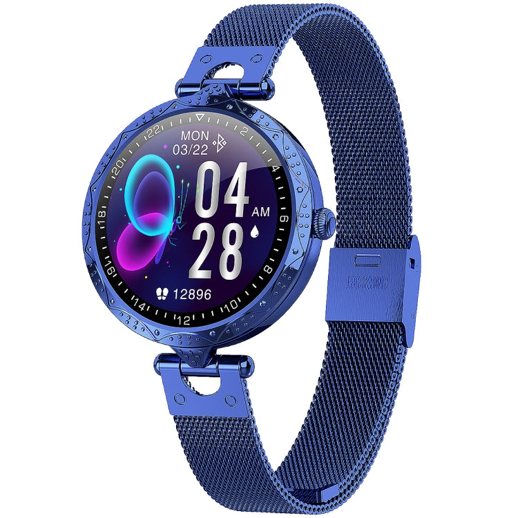 AK22 1.09 inch IPS Screen IP67 Waterproof Smart Watch, Support Sleep Monitoring / Blood Oxygen Monitoring / Heart Rate Monitoring(Blue) - Smart Wear by buy2fix | Online Shopping UK | buy2fix