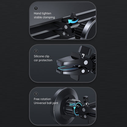 JOYROOM JR-ZS240 15W Max Car Magnetic Wireless Charge Holder - Wireless Charger Holders by JOYROOM | Online Shopping UK | buy2fix