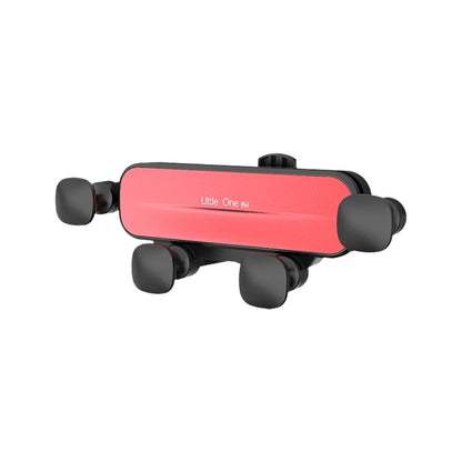 HAMTOD Little One Pro Car Mobile Phone Holder Bracket(Red) - In Car by HAMTOD | Online Shopping UK | buy2fix