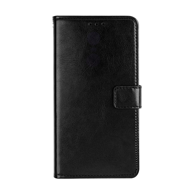 For TCL 10 SE idewei Crazy Horse Texture Horizontal Flip Leather Case with Holder & Card Slots & Wallet(Black) - More Brand by idewei | Online Shopping UK | buy2fix