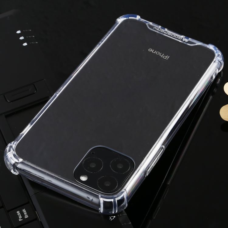 For iPhone 11 Pro MERCURY GOOSPERY  Four-Corner Shockproof Full Coverage Soft Case(Transparent) - iPhone 11 Pro Cases by GOOSPERY | Online Shopping UK | buy2fix