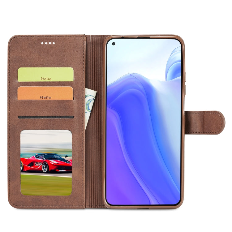 For Xiaomi Redmi Note 10 / Note 10S LC.IMEEKE Calf Texture Horizontal Flip Leather Case with Holder & Card Slots & Wallet(Brown) - Xiaomi Cases by LC.IMEEKE | Online Shopping UK | buy2fix