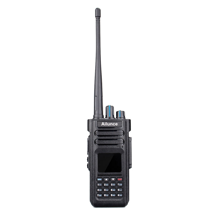 RETEVIS HD1 136-174&400-480MHz&76-107.95MHz 3000CHS Dual Band DMR Digital Waterproof Two Way Radio Handheld Walkie Talkie, US Plug(Black) - Handheld Walkie Talkie by RETEVIS | Online Shopping UK | buy2fix