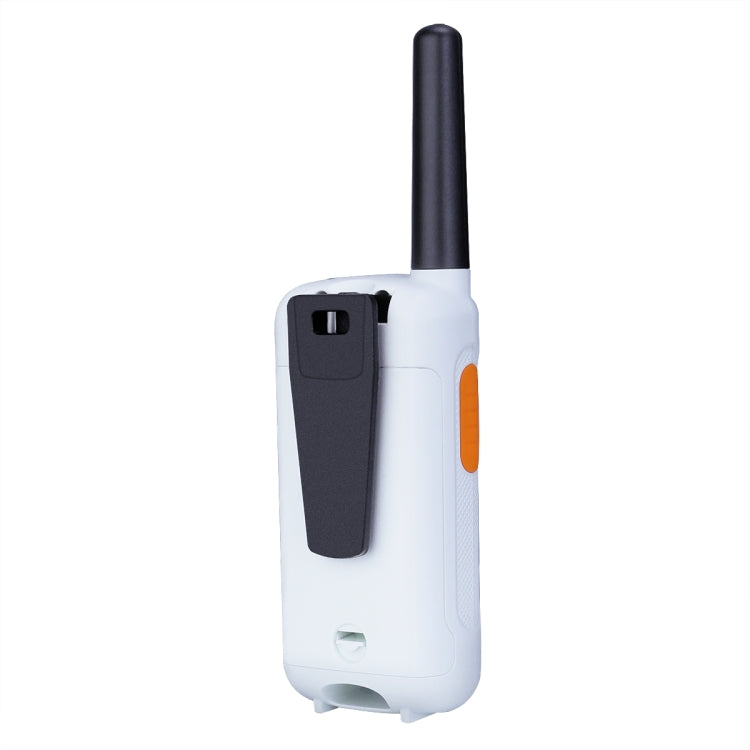 1 Pair RETEVIS RT649B 0.5W EU Frequency 446.00625-446.19375MHz 16CHS Two Way Radio Handheld Walkie Talkie, EU Plug(White) - Handheld Walkie Talkie by RETEVIS | Online Shopping UK | buy2fix