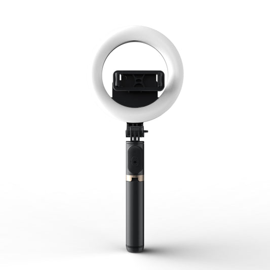 Q07 6 Inch Ring Light Portable Bluetooth Selfie Stick Tripod - Consumer Electronics by buy2fix | Online Shopping UK | buy2fix