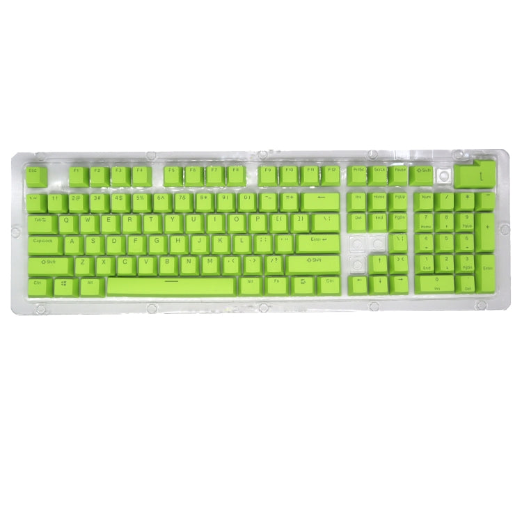 HXSJ P9 104 Keys PBT Color Mechanical Keyboard Keycaps(Green) - Other by HXSJ | Online Shopping UK | buy2fix