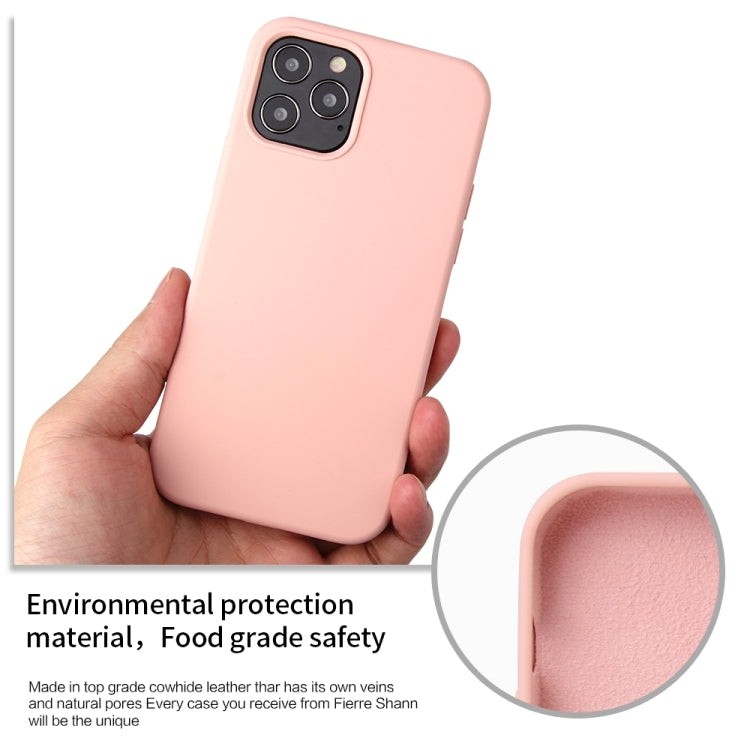 For iPhone 13 Solid Color Liquid Silicone Shockproof Protective Case(Emerald Green) - iPhone 13 Cases by buy2fix | Online Shopping UK | buy2fix