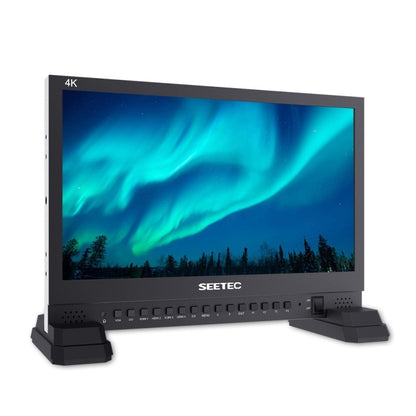 SEETEC 4K156-9HSD 3840x2160 300 nits 15.6 inch IPS Screen HDMI 4K 3G-SDI Four Screen Split Display Monitor - On-camera Monitors by SEETEC | Online Shopping UK | buy2fix