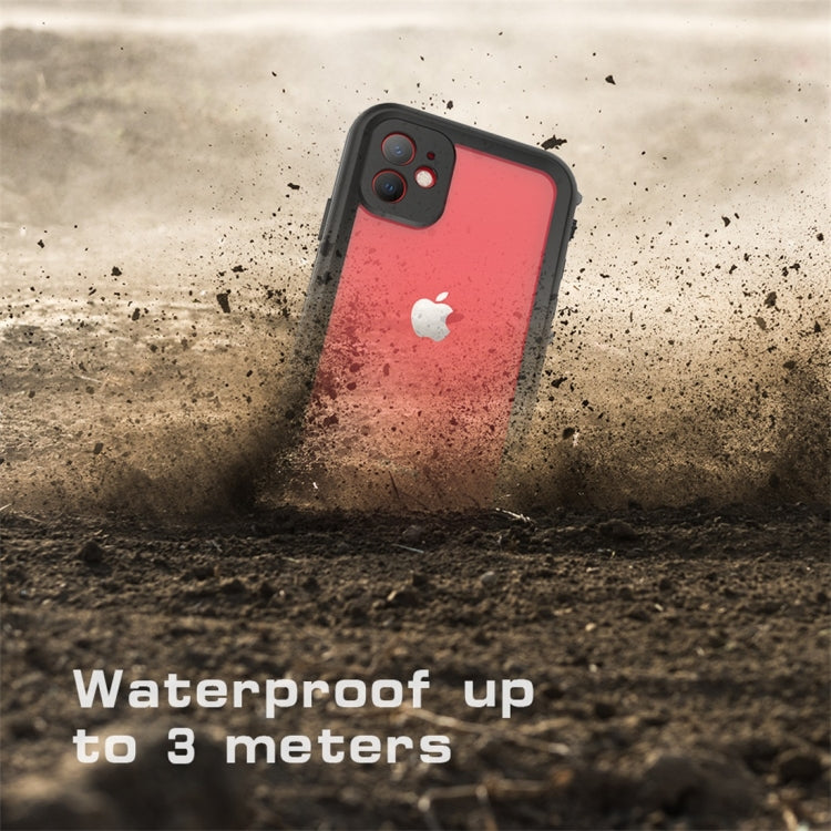 For iPhone 11 RedPepper Shockproof Waterproof PC + TPU Protective Case(Black) - iPhone 11 Cases by RedPepper | Online Shopping UK | buy2fix