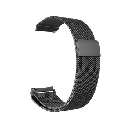 For Samsung Galaxy Watch4 40mm Milanese Watch Band(Black) - Smart Wear by buy2fix | Online Shopping UK | buy2fix