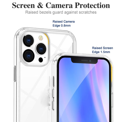 For iPhone 13 Pro Crystal Clear Shockproof PC + TPU Protective Case (Transparent) - iPhone 13 Pro Cases by buy2fix | Online Shopping UK | buy2fix