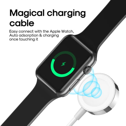 JOYROOM S-IW003S 2.5W Magnetic Wireless Charger for Apple Watch Series 1-8 & Ultra, Cable Length: 0.3m(White) - Charger / Holder by JOYROOM | Online Shopping UK | buy2fix