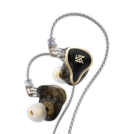 KZ ZAS 16-unit Ring Iron In-ear Wired Earphone, Standard Version(Black) - In Ear Wired Earphone by KZ | Online Shopping UK | buy2fix