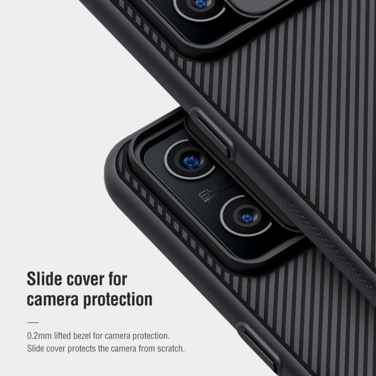 For OPPO Realme GT Neo 2 NILLKIN Black Mirror Series PC Camshield Full Coverage Dust-proof Scratch Resistant Case(Black) - Realme Cases by NILLKIN | Online Shopping UK | buy2fix