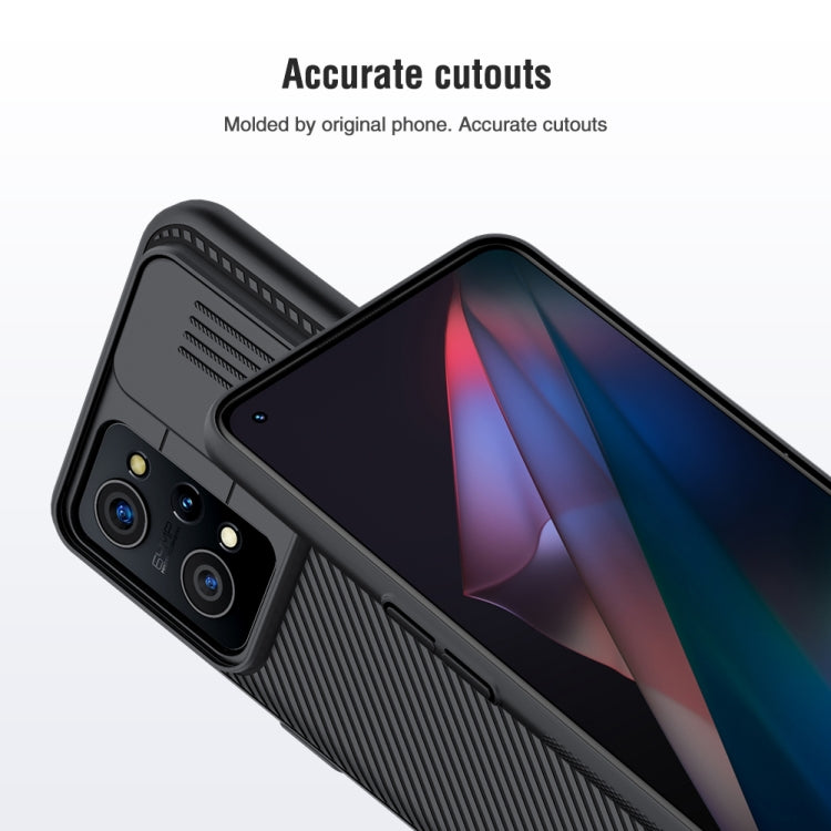 For OPPO Realme GT Neo 2 NILLKIN Black Mirror Series PC Camshield Full Coverage Dust-proof Scratch Resistant Case(Black) - Realme Cases by NILLKIN | Online Shopping UK | buy2fix