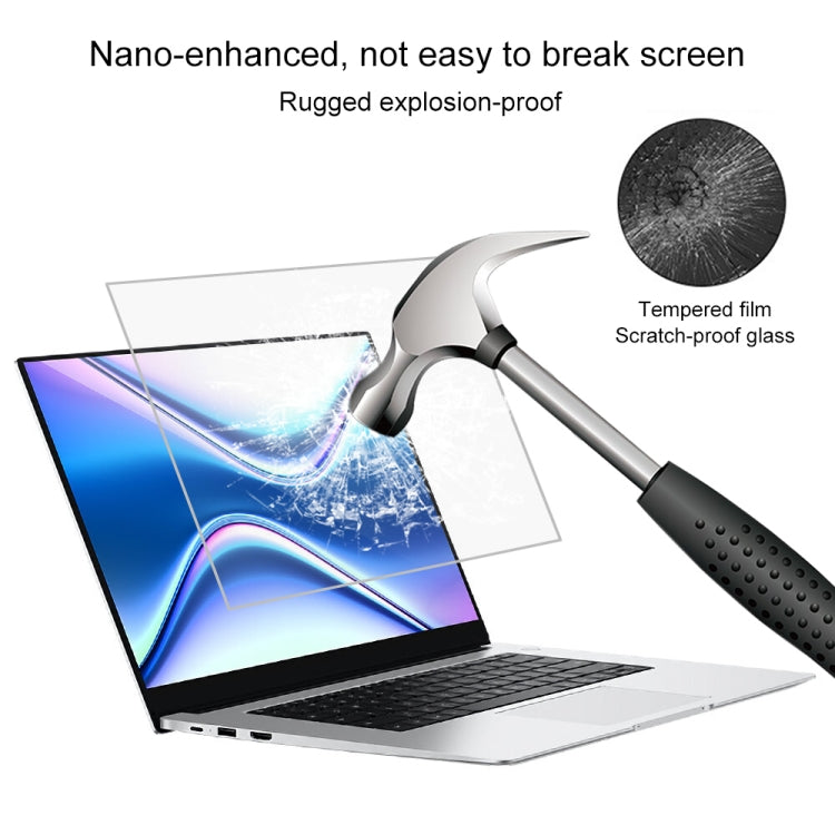 Laptop Screen HD Tempered Glass Protective Film For Honor MagicBook 15 15.6 inch - Computer & Networking by buy2fix | Online Shopping UK | buy2fix