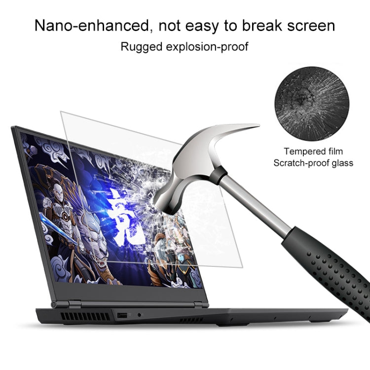 Laptop Screen HD Tempered Glass Protective Film For Lenovo R9000X 2021 15.6 inch - Computer & Networking by buy2fix | Online Shopping UK | buy2fix