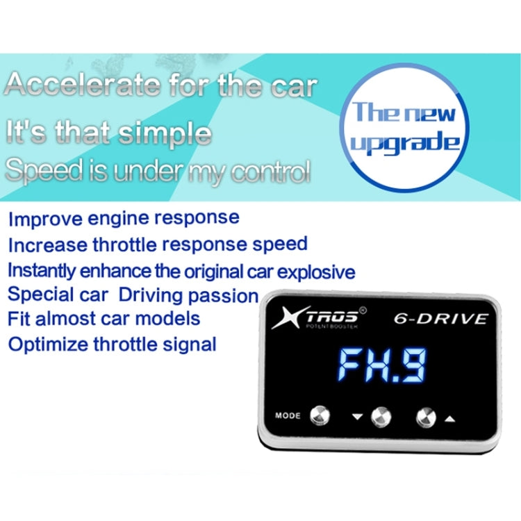 For Toyota Fortuner 2016- TROS TS-6Drive Potent Booster Electronic Throttle Controller - In Car by TROS | Online Shopping UK | buy2fix