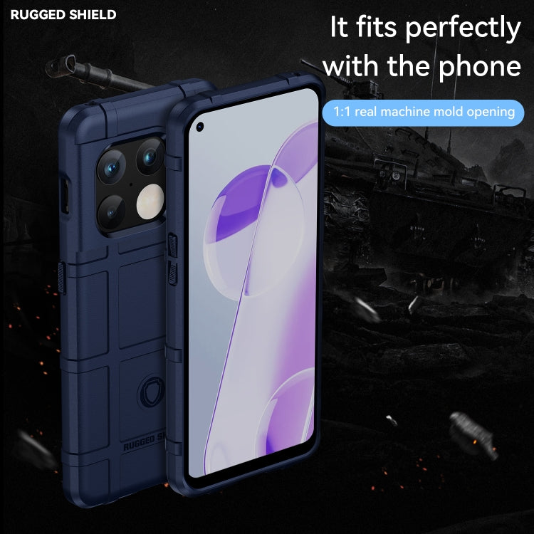 For OnePlus 10 Pro 5G Full Coverage Shockproof TPU Phone Case(Blue) - OnePlus Cases by buy2fix | Online Shopping UK | buy2fix