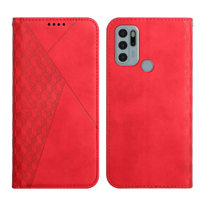 For Motorola Moto G60S Skin Feel Magnetic Leather Phone Case(Red) - Motorola Cases by buy2fix | Online Shopping UK | buy2fix