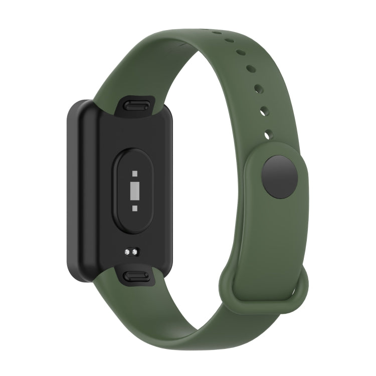 For Xiaomi Redmi Smart Band Pro Silicone Watch Band(Dark Green) - Smart Wear by buy2fix | Online Shopping UK | buy2fix