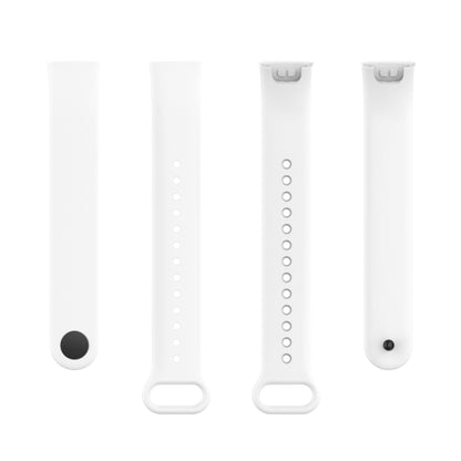 For Xiaomi Redmi Smart Band Pro Silicone Watch Band(White) - Watch Bands by buy2fix | Online Shopping UK | buy2fix