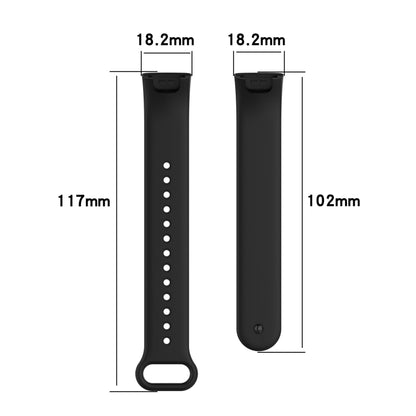 For Xiaomi Redmi Smart Band Pro Silicone Watch Band(White) - Watch Bands by buy2fix | Online Shopping UK | buy2fix