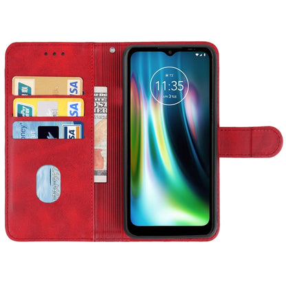 Leather Phone Case For Motorola Moto Defy 2021(Red) - Motorola Cases by buy2fix | Online Shopping UK | buy2fix