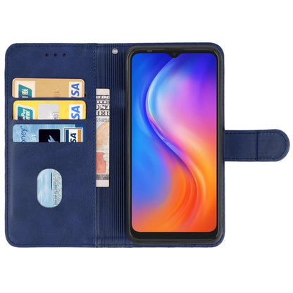 Leather Phone Case For Tecno Spark 6 Go / Spark Go 2020(Blue) - Mobile Accessories by buy2fix | Online Shopping UK | buy2fix