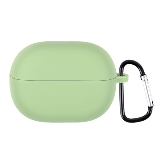 For Xiaomi Redmi Buds 3 Lite Silicone Earphone Protective Case with Hook(Matcha Green) - Xiaomi Earphone Case by buy2fix | Online Shopping UK | buy2fix