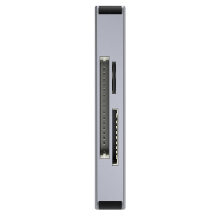 NK-3044 5 in 1 USB-C / Type-C to MS / M2 / CF / TF / SD Card Slots Adapter(Space Grey) - Computer & Networking by buy2fix | Online Shopping UK | buy2fix