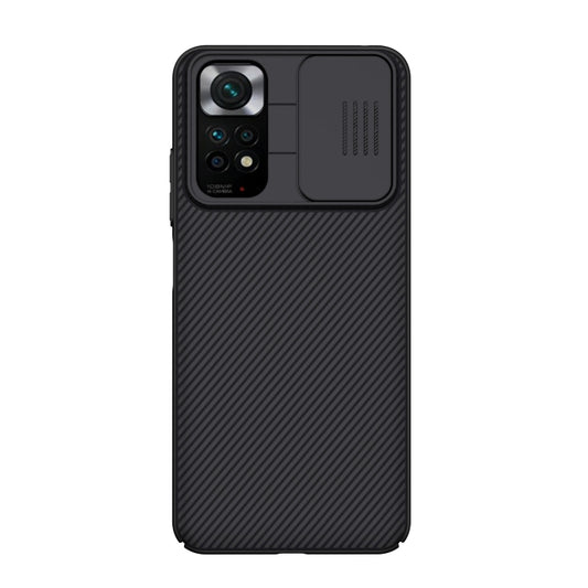 For Xiaomi Redmi Note 11S NILLKIN Black Mirror Series Camshield PC Phone Case(Black) - Xiaomi Cases by NILLKIN | Online Shopping UK | buy2fix