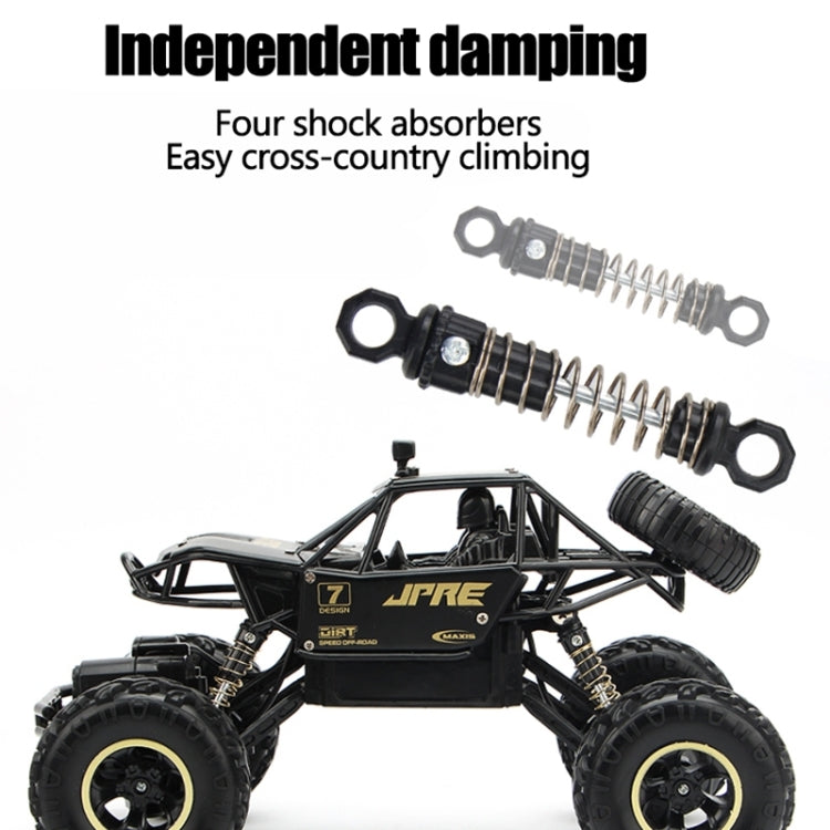 2.4GHz 4WD Double Motors Off-Road Climbing Car Remote Control Vehicle, Model:6141(Black) - RC Cars by buy2fix | Online Shopping UK | buy2fix