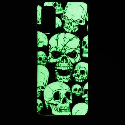 For Samsung Galaxy A13 4G Luminous TPU Protective Phone Case(Skull) - Samsung Accessories by buy2fix | Online Shopping UK | buy2fix
