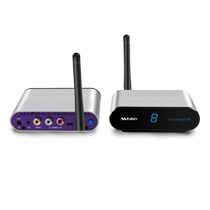 Measy AV530-2 5.8GHz Wireless Audio / Video Transmitter + 2 Receiver, Transmission Distance: 300m, EU Plug - Set Top Box & Accessories by Measy | Online Shopping UK | buy2fix