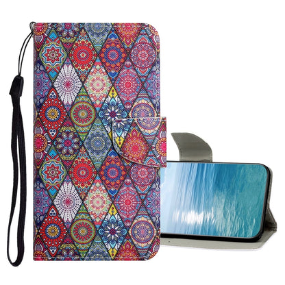 For Xiaomi Redmi 10C Colored Drawing Pattern Flip Leather Case(Diamond Kaleidoscope) - Xiaomi Cases by buy2fix | Online Shopping UK | buy2fix