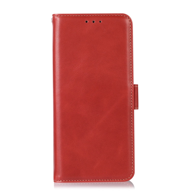 For Samsung Galaxy M53 5G Crazy Horse Top Layer Cowhide Leather Phone Case(Red) - Galaxy Phone Cases by buy2fix | Online Shopping UK | buy2fix