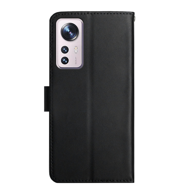 For Xiaomi 12 Lite Genuine Leather Fingerprint-proof Horizontal Flip Phone Case(Black) - Xiaomi Cases by buy2fix | Online Shopping UK | buy2fix