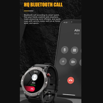 C21 1.32 inch HD Screen Smart Watch, Support Heart Rate Monitoring/Blood Oxygen Monitoring(Silver) - Smart Wear by buy2fix | Online Shopping UK | buy2fix