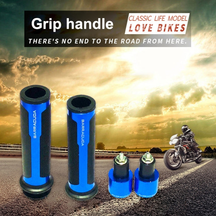 Motorcycle Modification Accessories Hand Grip Cover Handlebar Set(Blue) - In Car by buy2fix | Online Shopping UK | buy2fix