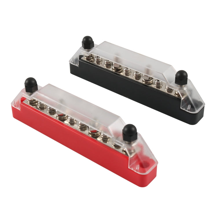 A7473 1 Pair 10 Way Power Distribution Block Terminal Studs with 4 Fixing Screws - In Car by buy2fix | Online Shopping UK | buy2fix