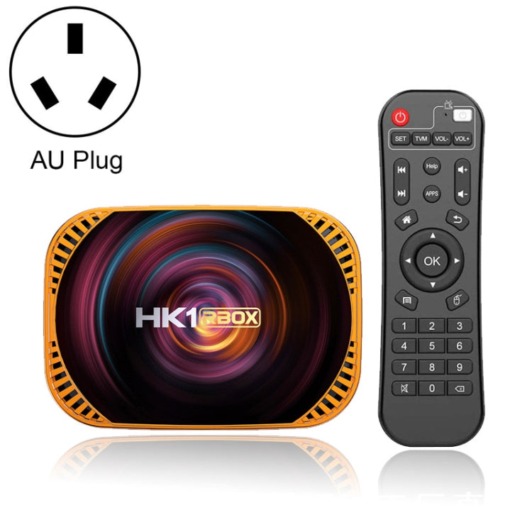 MECOOL HK1RBOX X4 4K TV Box, Android 11 Amlogic S905X4 CPU with RC 4GB+128GB(AU Plug) - Amlogic S905 by MECOOL | Online Shopping UK | buy2fix