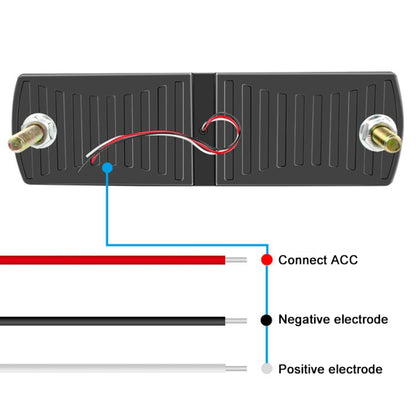 2 PCS Truck modified 40LED Two-color Running Water Turn Signal Light(Red Blue) - In Car by buy2fix | Online Shopping UK | buy2fix