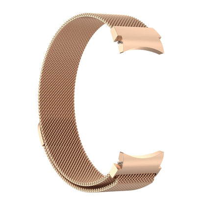 For Samsung Galaxy Watch 5 40mm / 44mm Milanese Watch Band(Rose Gold) - Smart Wear by buy2fix | Online Shopping UK | buy2fix